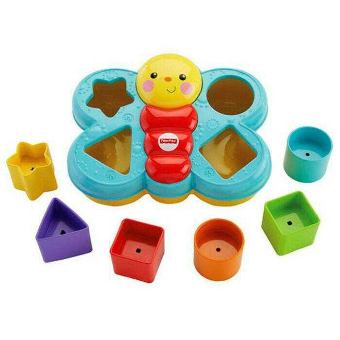 Fisher Price Butterfly Shape Sorter - Mainan edukasi motorik anak anda