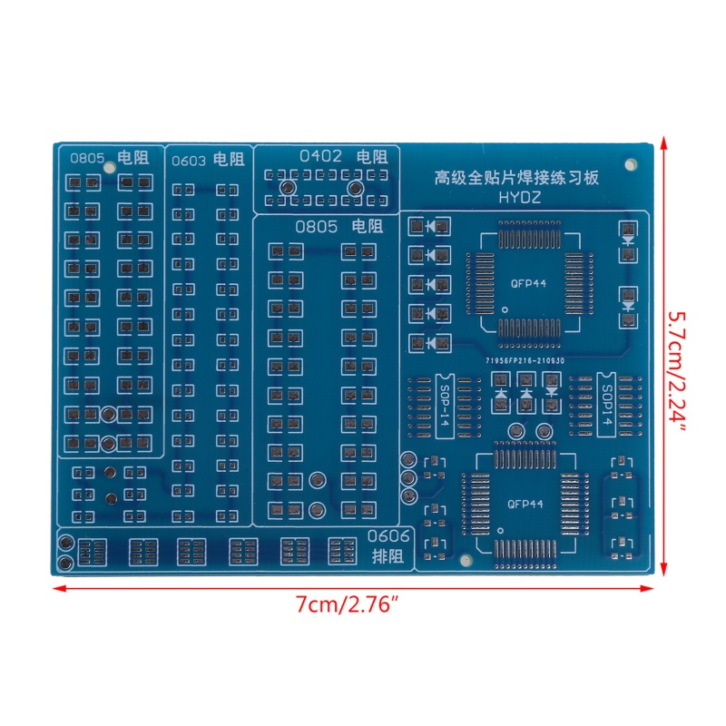 Btsg SMT Papan Pcb Komponen SMD Solder DIY Untuk Pemula