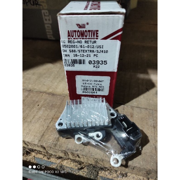 ic Regulator Alternator/Amper Carry Extra,Zebra,kijang, Katana automotive