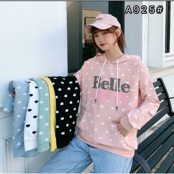 Hoodie Sweater Wanita Model Polka Bell3 01 Untuk Remaja Dan Dewasa