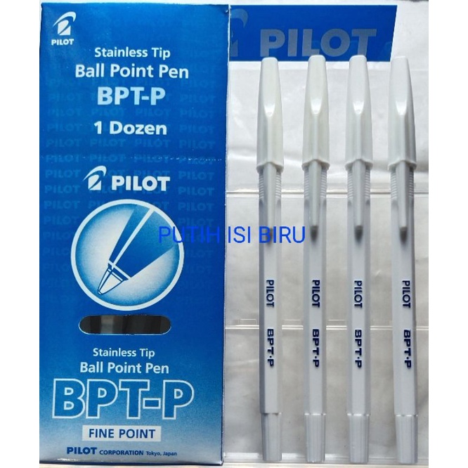 

PEN.PILOT.BPTP,FINE POIN.BOLL.POINT PEN(Harga1dozen)