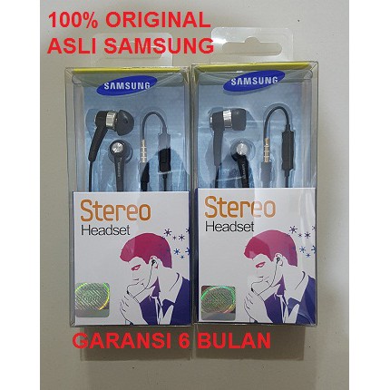 Headset SAMSUNG Earphone Handsfree EHS44 Stereo -Black pack