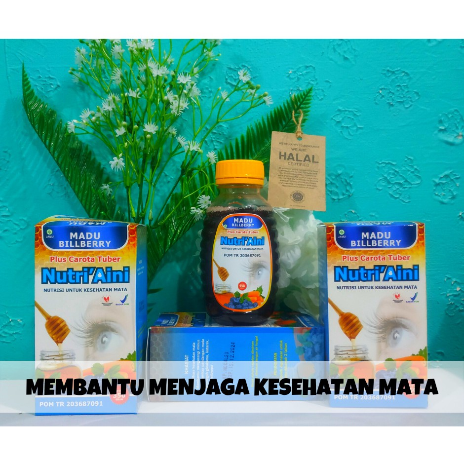 OBAT MATA MINUS/SUMPLEMENT MATA MINUS/MADU NUTRI'AINI