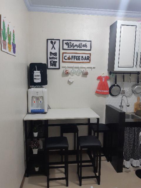 (paket Hemat) Hiasan Dinding Frame Bismillah Dan Pray Before Eat Untuk Ruang Makan, Restoran