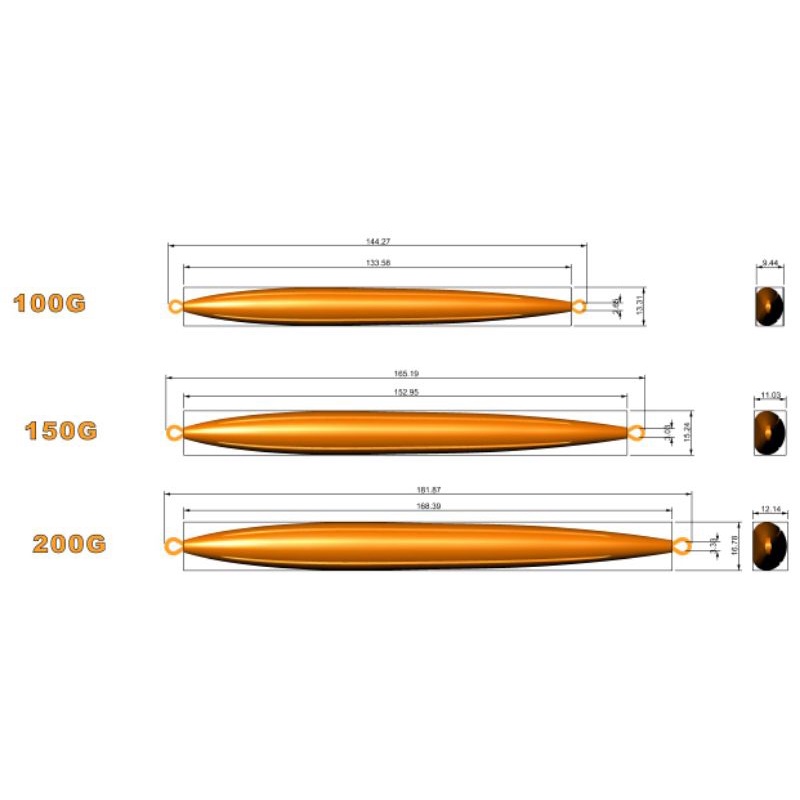 CETAKAN CNC Metal Jig / CNC Molding  / CNC Lure (Preoder)