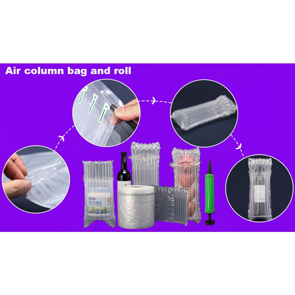 

SUPER TEBAL Bubble Wrap Kantong Udara per Meter / Inflatable Bubble Wrap / Bubble Packaging / Air Bag Cushion / Packing Super Aman Barang Fragile / Bubble Cushion / Bubble Tabung Roll