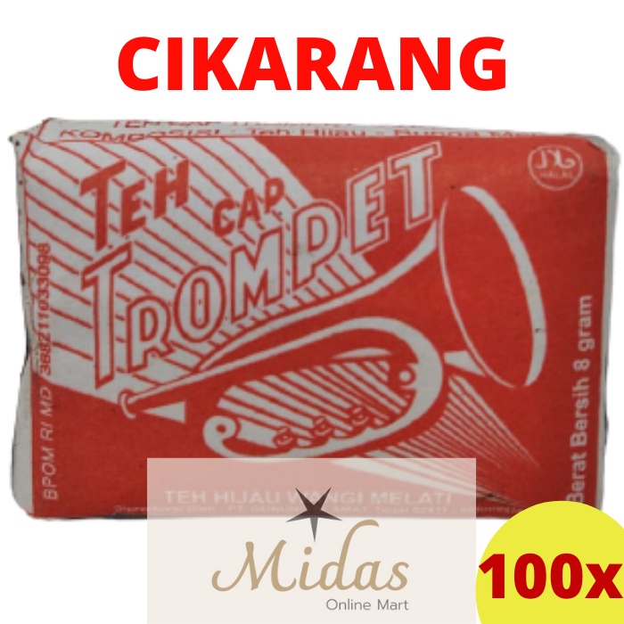 

Teh Cap Trompet 100 pcs x 8 gram