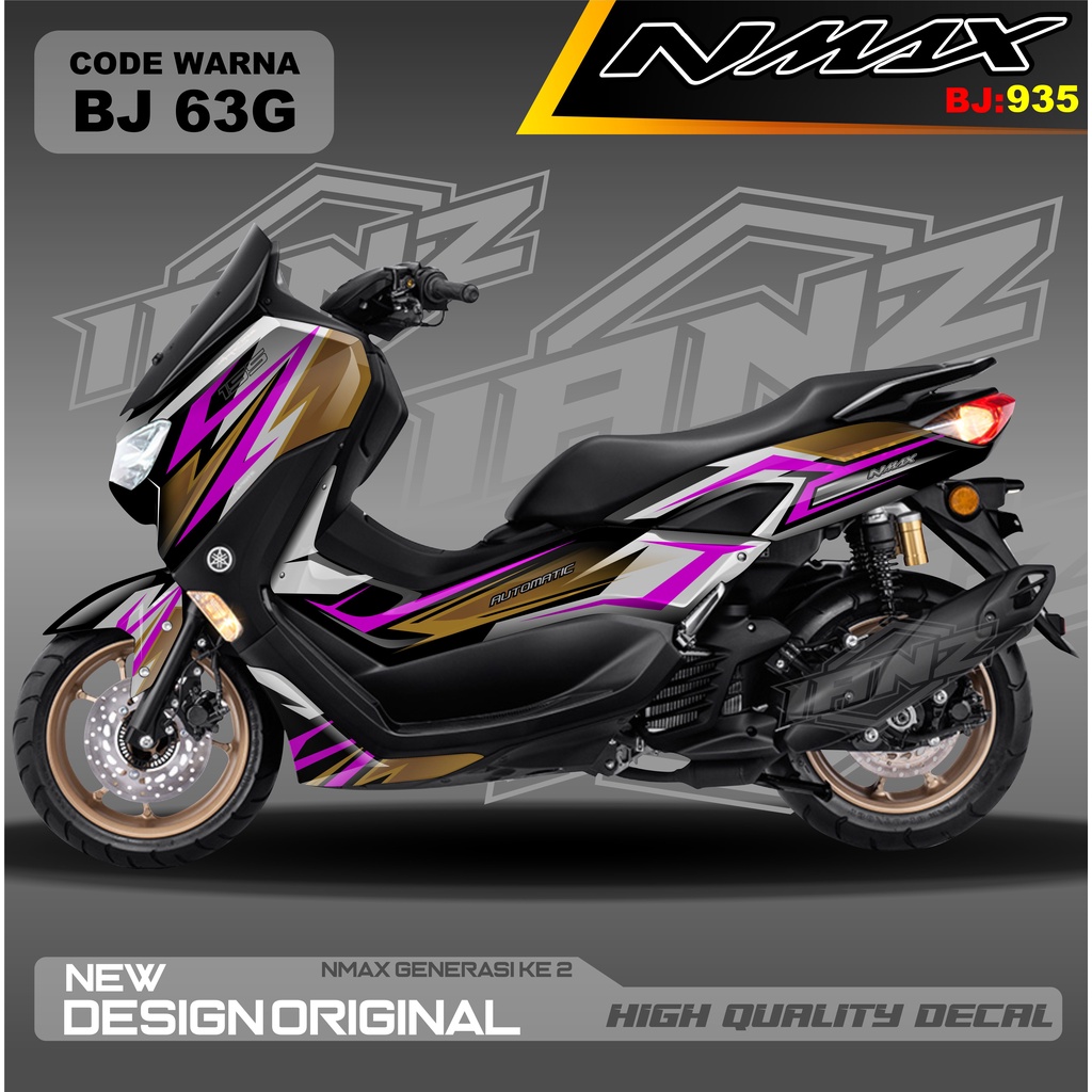 STICKER DECAL ALL NEW NMAX FULL BODY MOTOR/ DECAL FULL BODY NMAX / DECAL STIKER FULL BODY NMAX / STIKER DECAL NMAX TERBARU