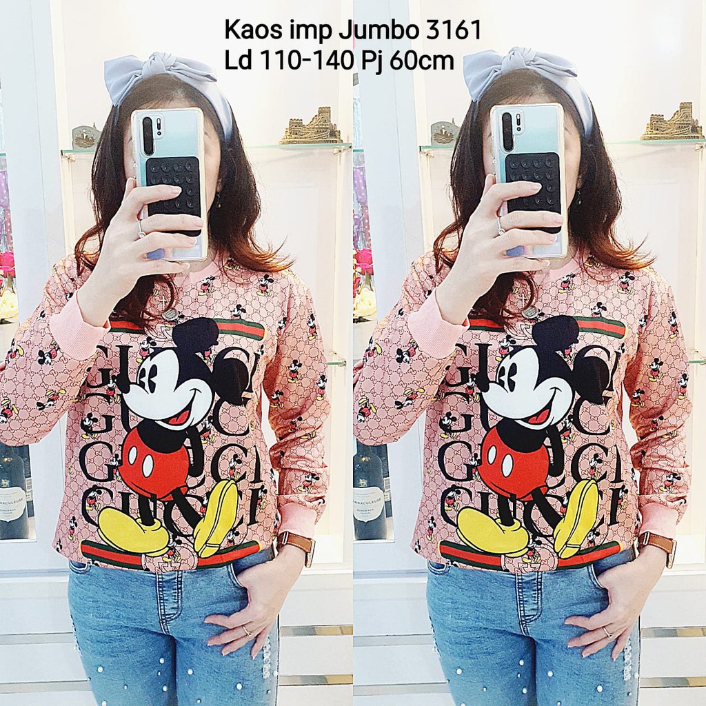 ATASAN  MICKEY KAOS PREMIUM IMPORT 3161