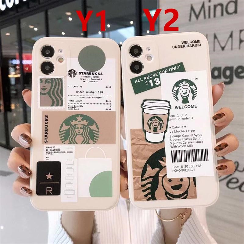 Soft Case Bahan TPU Motif Label Starbucks Untuk Infinix Hot S4 10 Lite Hot 9 10S 10T 10 Play 11 Play 6 5 4 3 Plus 11 11s Note 10 8