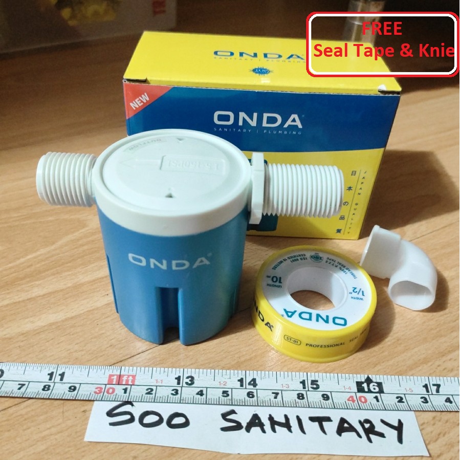 Stop Kran Otomatis 1/2" Onda Horizontal - Pelampung Otomatis Kran