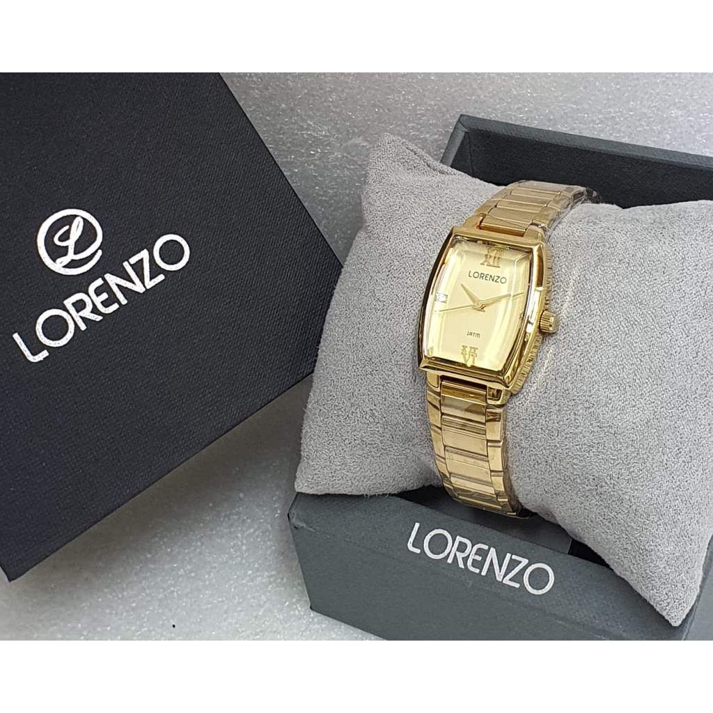 Jam Tangan Wanita Lorenzo 7060 Original Rantai