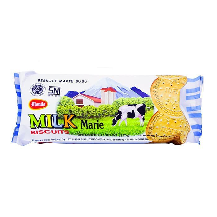 

BISKUIT MONDE MILK MARIE BISCUITS 225 GRAM