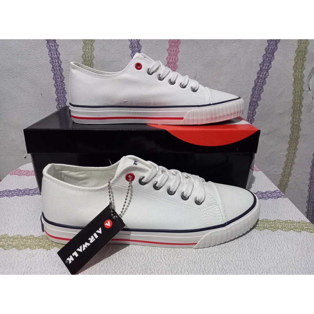 Sepatu Sneakers Pria dan Wanita AIRWALK Jaxon (U) Original White