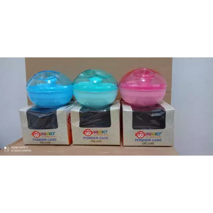 Tempat Bedak Bayi Single NINIO/Tempat Bedak Baby Single/Baby Powder Case Deluxe Single NINIO BPC-02