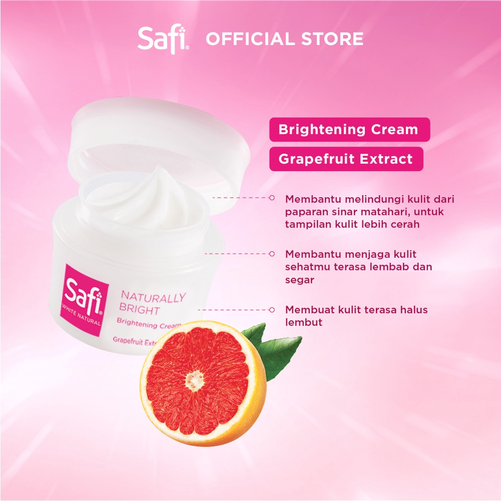 Safi White Natural Brightening Cream Grapefruit