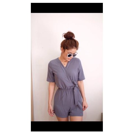 PEPS anna jumpsuit v neck / jumpsuit import.