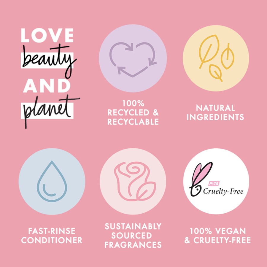 Love Beauty &amp; Planet Murumuru Butter &amp; Rose Shampo 200mL