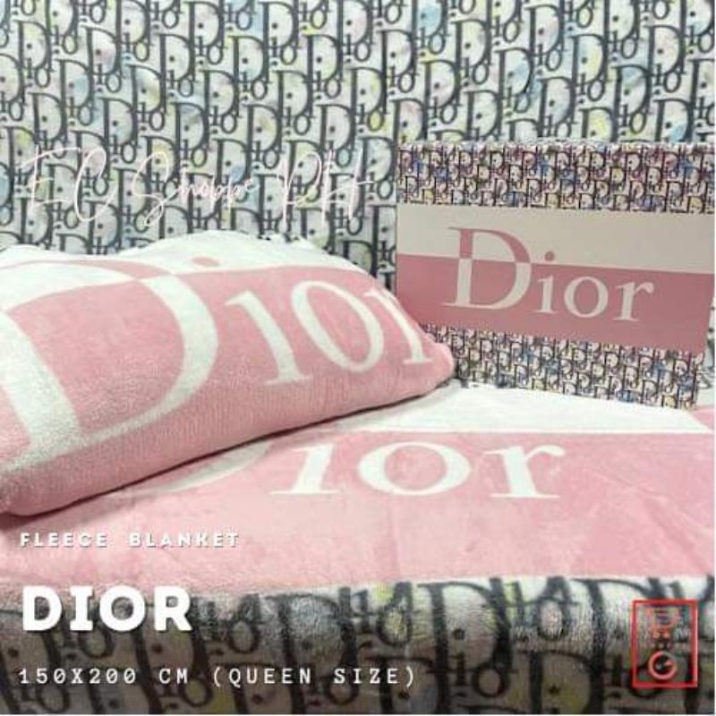 SELIMUT D*OR PINK BLANKET DEWASA 150X200 + BOX