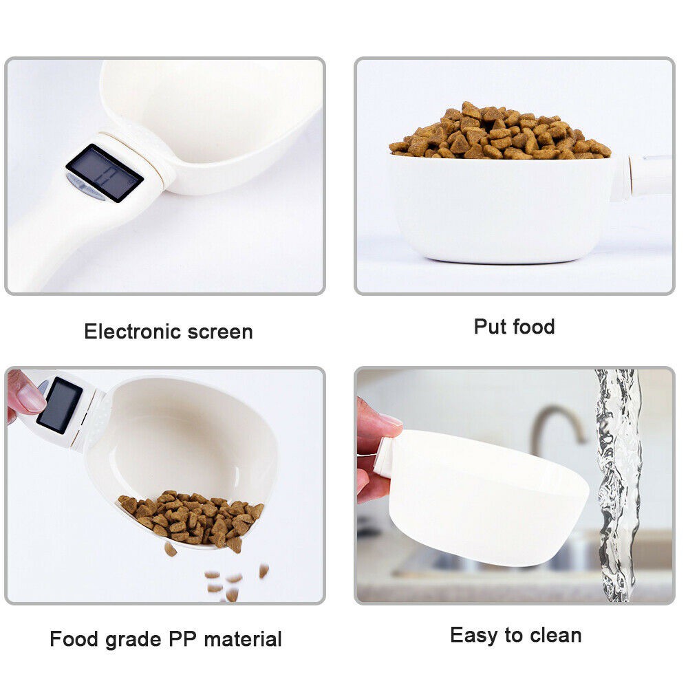 Digital Scale Measuring Spoon with LCD Display for Pets and Food - Sendok Takar Digital Max 800gr