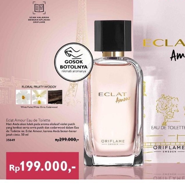 Eclat Amour parfum oriflame