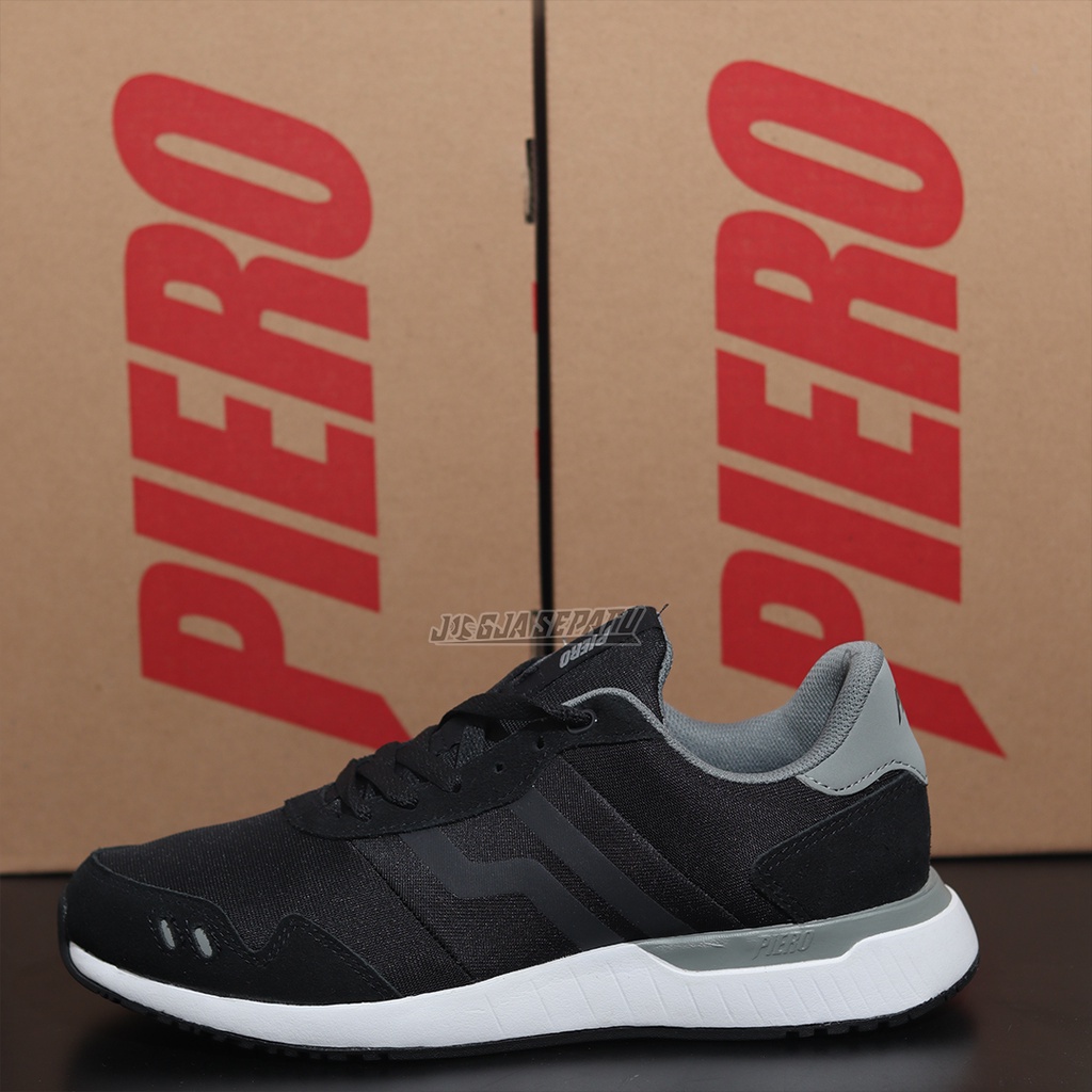 Piero Sepatu Sneakers RLX Pro - Phantom/Grey/White