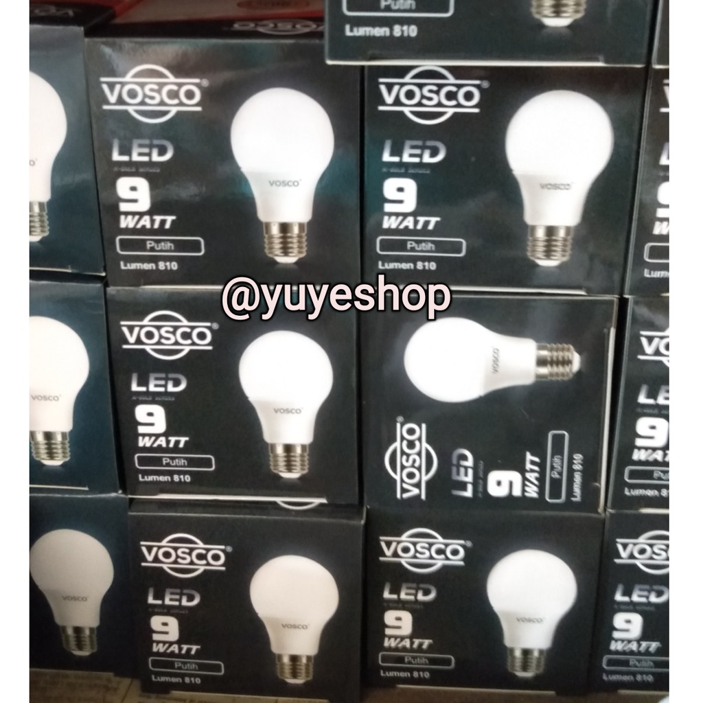 Visco lampu LED 9watt putih