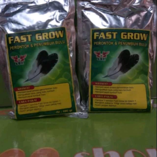 fast grow vitamin tumbuh bulu ayam burung