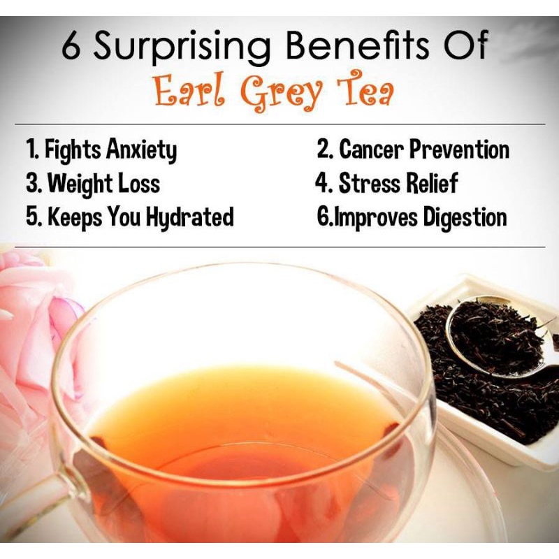 EARL GREY TEA : BLACK TEA AND BERGAMOT OIL (30 Tea Bag)