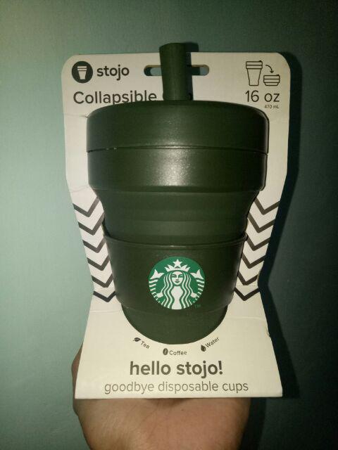 Starbucks X Stojo Collapsible Cup Best Seller
