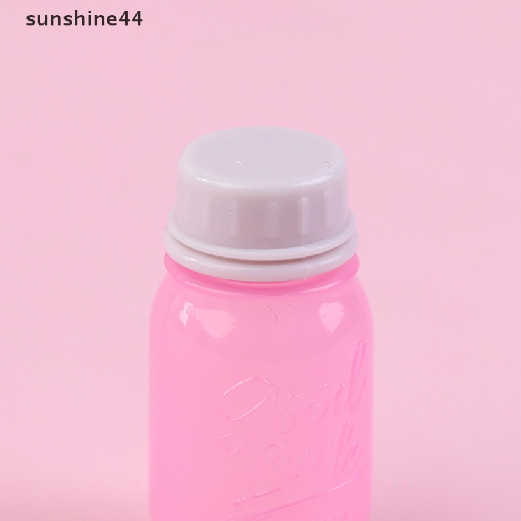 Sunshine 4Pcs Botol Kontainer Tomat / Kecap / Saus Salad Mini Portable