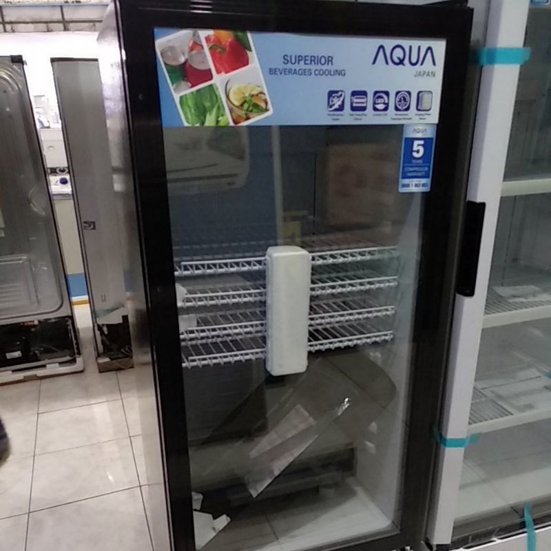 Showcase Aqua AQB-181 4 rak( untuk wilayah kota cirebon)
