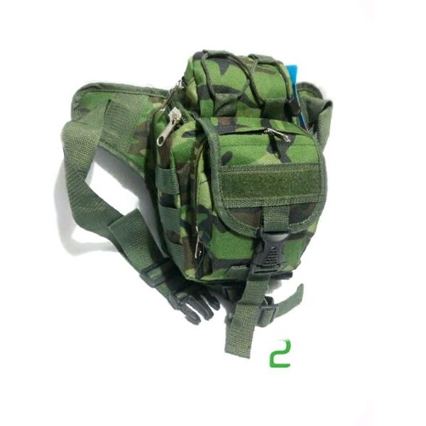 Tas selempang paha tactical mini - tas selempang tactical army - tas hp tactical loreng