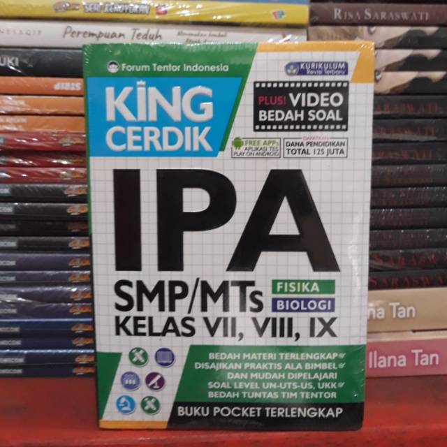 Buku king cerdik ipa smp mts kelas  vii viii ix