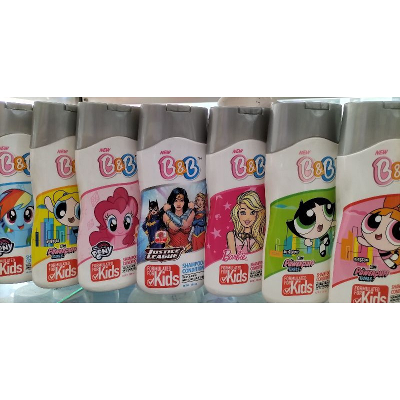 B&B Kids Shampo & Conditioner 200 Ml ( varian Random ) B and B  Asli Original / B&B Shampo & Conditi