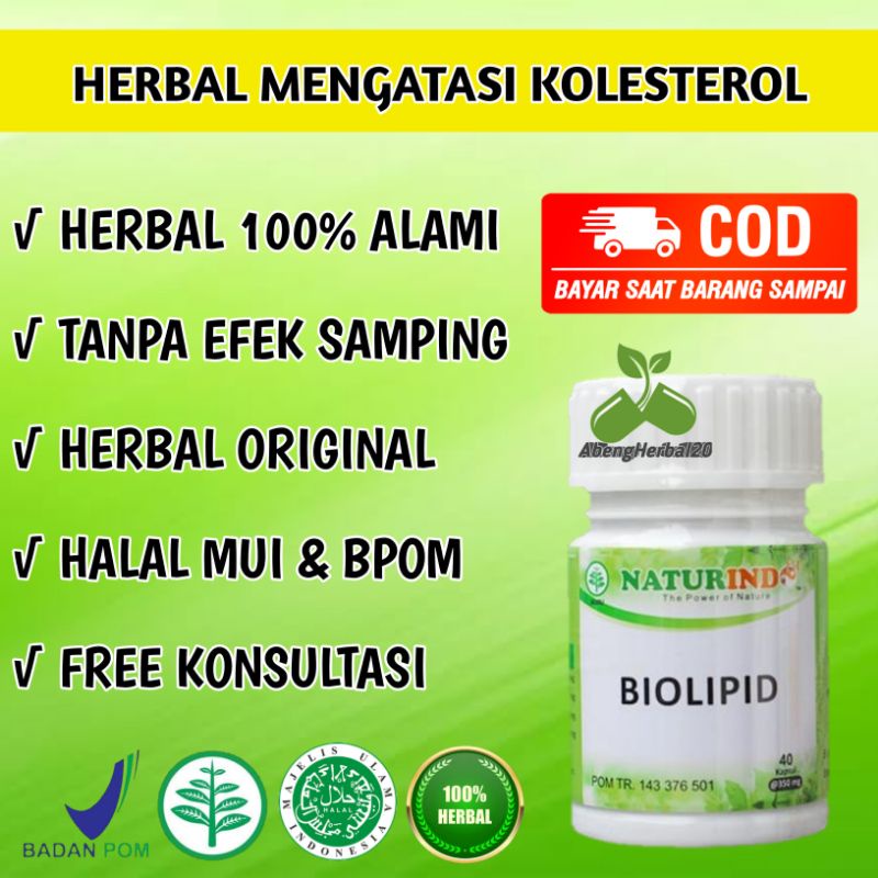 BIOLIPID obat herbal kolesterol tinggi dgn gejala sakit kepala pusing nyeri bahu kesemutan & kebas-2