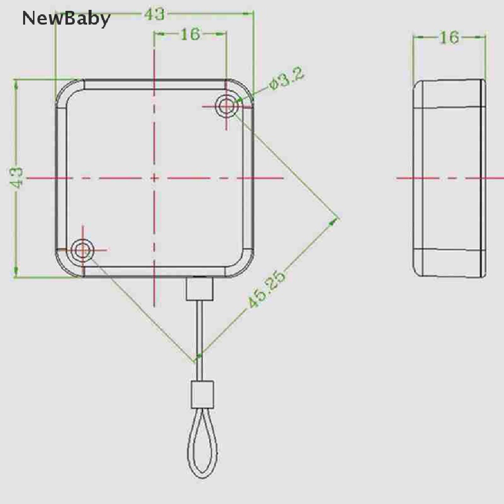 NewBaby Punch-free Automatic Sensor Door Closer Automatically Close for All Doors ID