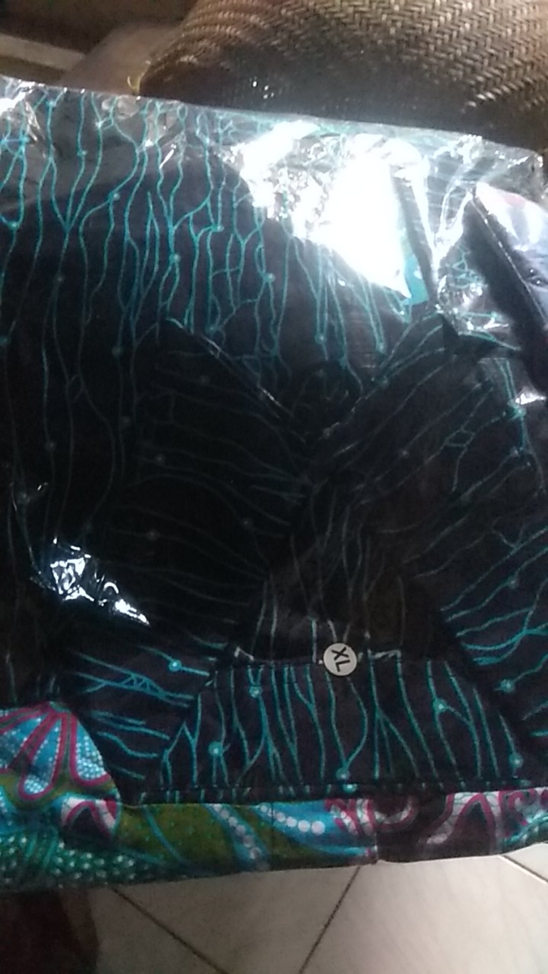 Kemeja Batik Pria Lengan Panjang Size M L Xl Xxl  Bswart Batik Hrb026 Kenongo Hem