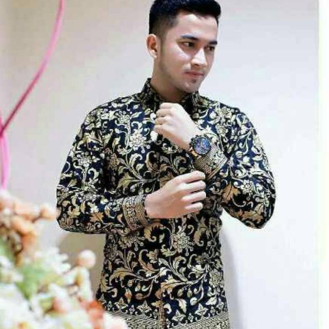 Kemeja Batik Pria Grosir Batik Pria Batik Halus Batik Kantor Batik Ozila TERMURAH Batik Prada