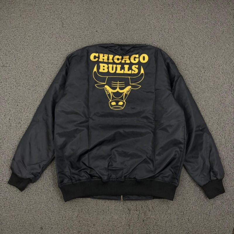 JAKET BOMBER CHICAGO BULLS HIGH QUALITY CASUAL HYPE FASHION PRIA