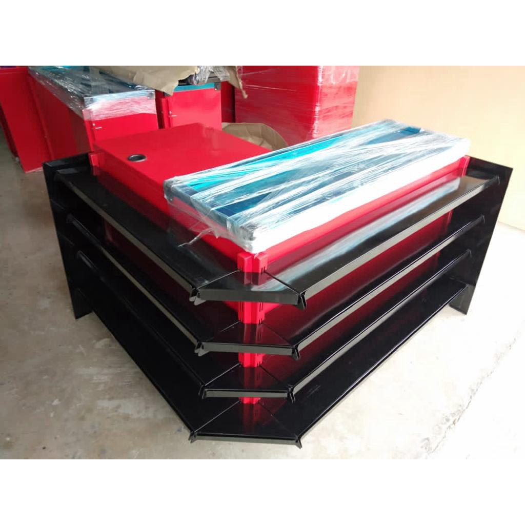Meja Kasir Shelving Type A P. 120cm