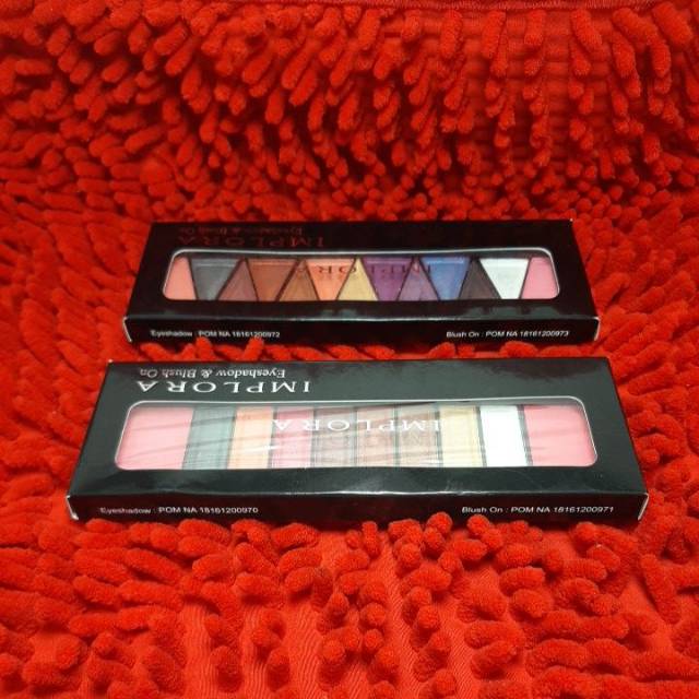 EYESHADOW &amp; BLUSH ON IMPLORA BPOM