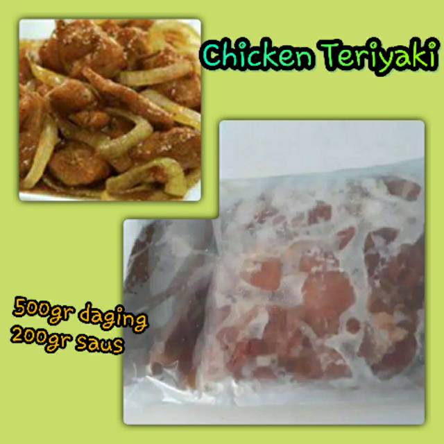 

Chicken teriyaki 500gr