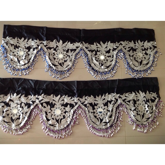 Cuci Gudang ondas dekorasi pelaminan hitam