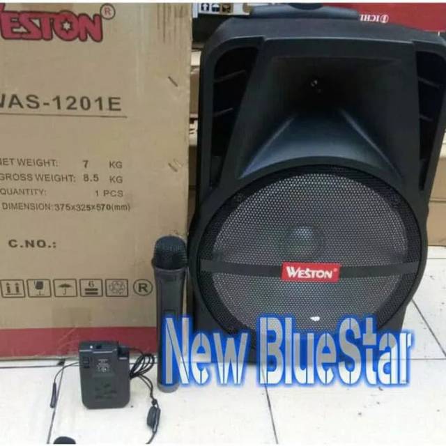 weston speaker portable wireless pa amplifier 12 inch meeting toa
