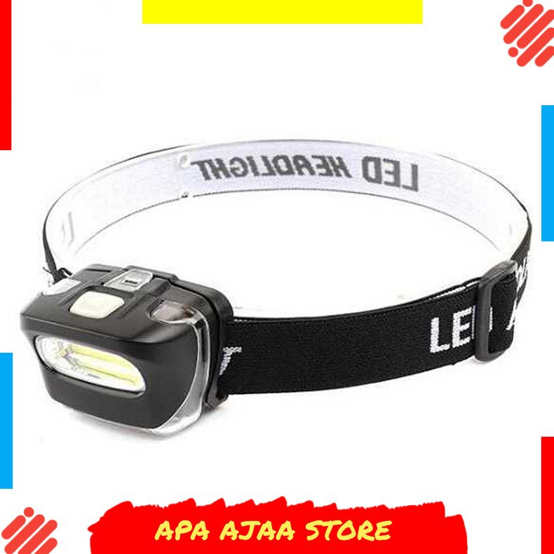 Best Seller ! Albinaly Senter Kepala Headlamp COB LED - TG-005