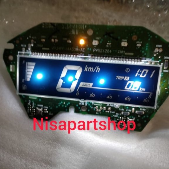 mesin pcb lcd speedometer spedo meter spido meter vario 125 iss dan non iss click vario 150 new iss