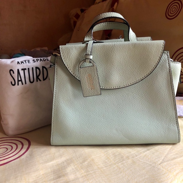 Preloved Kate Spade Saturday Mini A Satchel bag - mint green