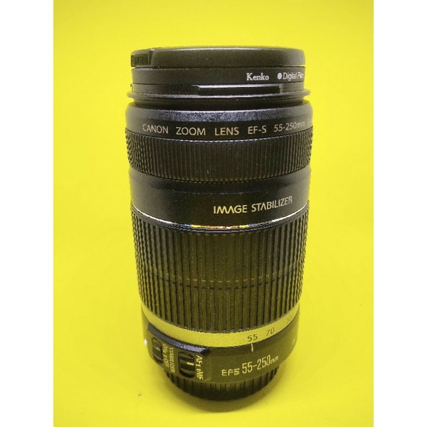 Lensa tele Canon 55-250mm