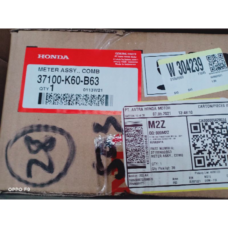 SPEEDOMETER ASSY VARIO 125 NEW 37100K60B63
